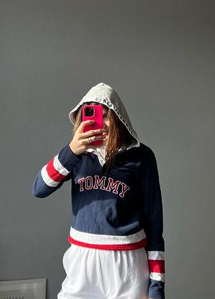 Кофта женская свитшот худи томми хилфигер tommy hilfiger