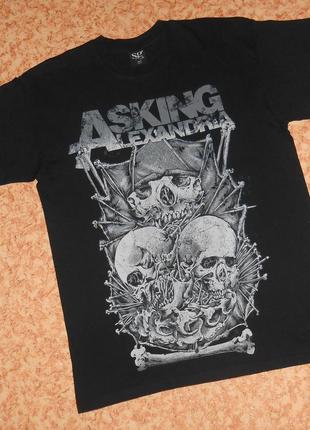 Футболка asking alexandria/рок мерч