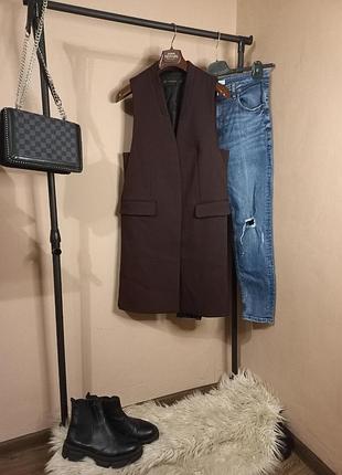 Безрукавка кардиган жакет