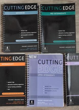 Підручники з англійської cutting edge teacher's book workbook, studentbook