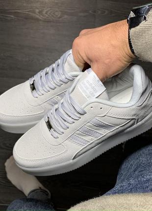 Кросівки чоловічі adidas (dass-ler)/(деслер); white/білий2 фото