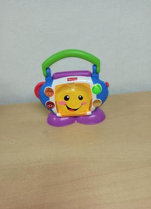Веселый cd-проигрыватель fisher-price learning