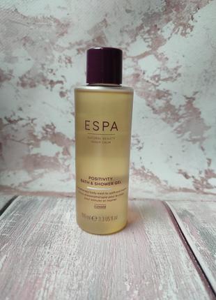 Піна гель для ванни та душу espa positivity bath & shower gel1 фото