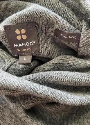 Стильний светр оверсайз вовна та віскоза manor4 фото