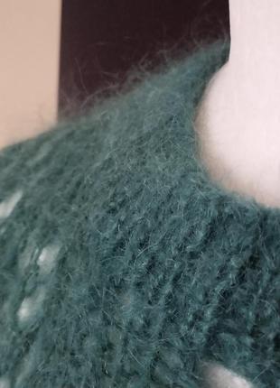 Шикарный мохеровый свитер benetton р s ц  519 гр,👍❄️5 фото
