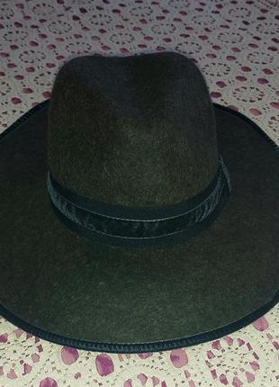 Шляпа,капелюх asos 100% вовна5 фото