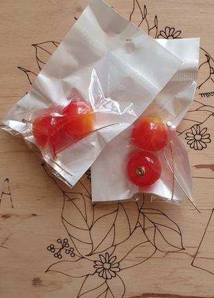 Серьги черешни 5