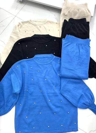 Костюм свитер и юбка1 фото