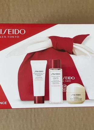 Shiseido anti-wrinkle mini kit набір для обличчя