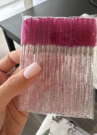 Щіточки для вій та брів,розчісування брів