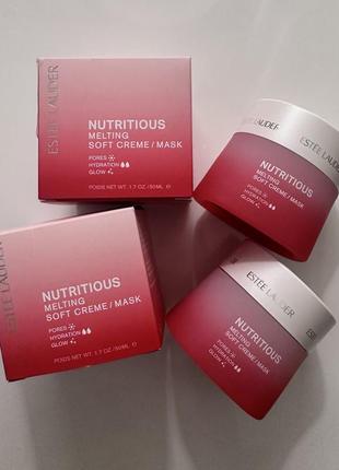 Крем estee lauder nutritious melting soft creme/mask 50 мл