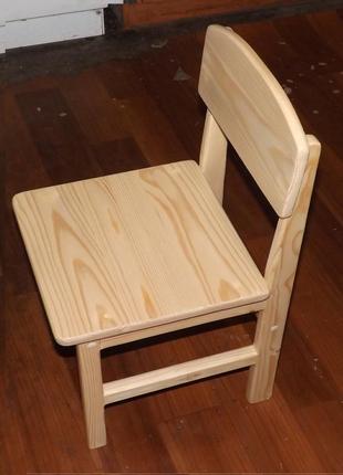 Детский деревянный стульчик