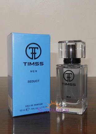 Духи timss м103, в стиле antonio banderas blue seduction