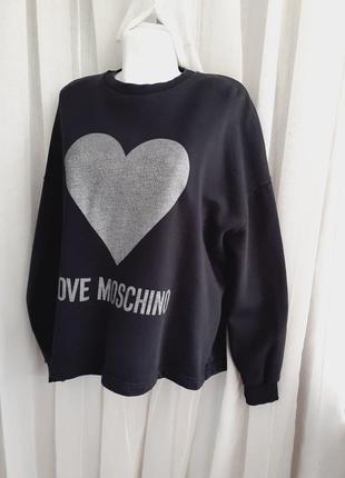 Свитшот love moschino размер xl5 фото