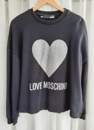 Свитшот love moschino размер xl8 фото