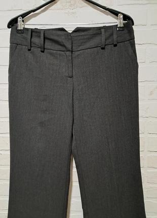 Гарні жіночі широкі від бедра прямі класичні штани брюки3 фото