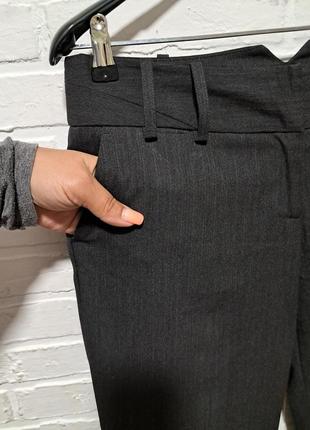 Гарні жіночі широкі від бедра прямі класичні штани брюки4 фото