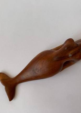 Статуэтка "русалочка", статуэтка из дерева, фигурка из дерева, скульптура из дерева3 фото