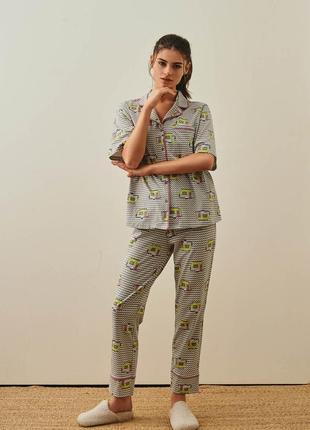 Піжама жіноча hays 27326 gri m