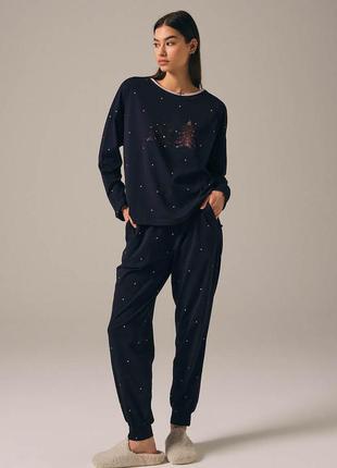 Піжама жіноча hays 27457 lacivert s