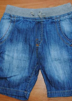Джинсовые шорты zara 4-5 4