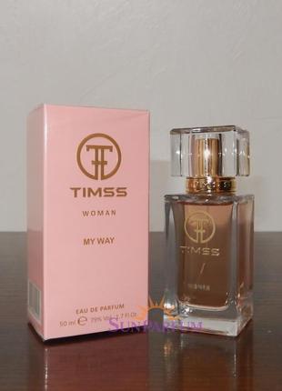 Духи timss w313, в стиле armani my way 2020