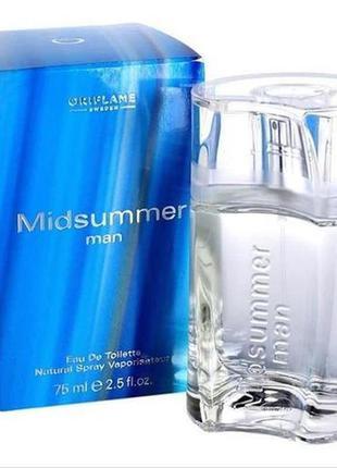 Туалетная вода midsummer man oriflame 75 мл. 25396 раритет1 фото