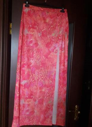 Яркая летняя юбка boohoo