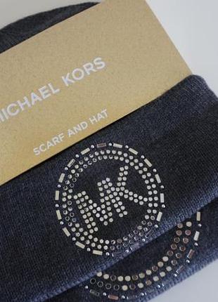 Набір шапка та шарф michael kors оригінал