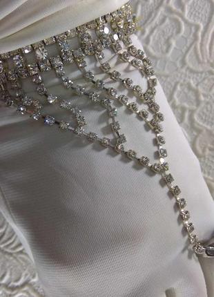 Браслет на кисть з кільцем, англія+ сережки-кліпси в подарунок.