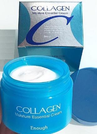 Увлажняющий крем с коллагеном enough collagen moisture essential cream3 фото