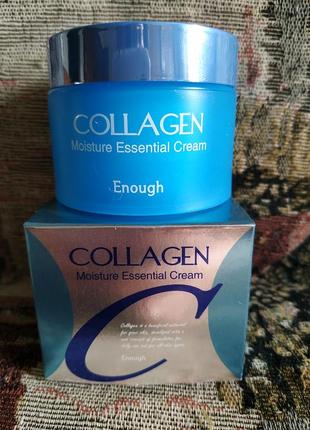 Увлажняющий крем с коллагеном enough collagen moisture essential cream6 фото