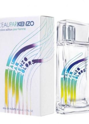 Kenzo l`eau par kenzo colors pour homme 100 ml. - туалетна вода — чоловічий1 фото