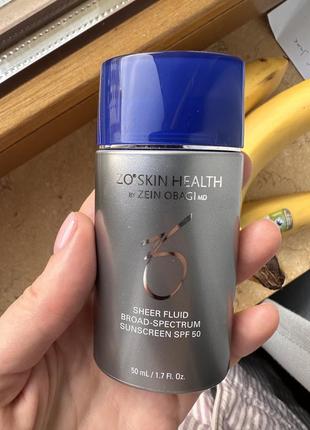 Солнцезащитный флюид от zo skin health zein obagi