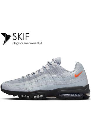 Кроссовки nike air max 95 ultra grey | оригинал | найк аир макс 951 фото