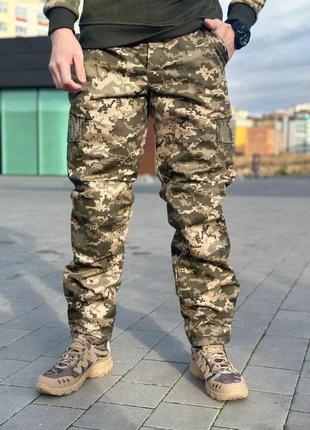 Брюки зимние пиксель 00769