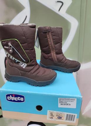 Нові зимові черевики chicco tex3 фото