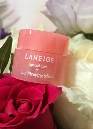 Ночная маска для губ laneige