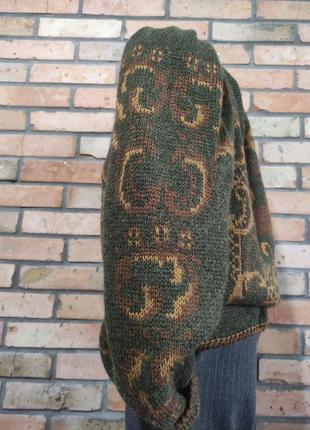 Австрия винтажная кофта свитер кардиган шерсть шерсть4 фото