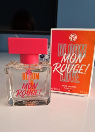 Парфумована вода mon rouge bloom in love yves rocher1 фото