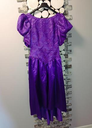 Нарядное винтажное платье,выпускное, хлопковое платье3 фото