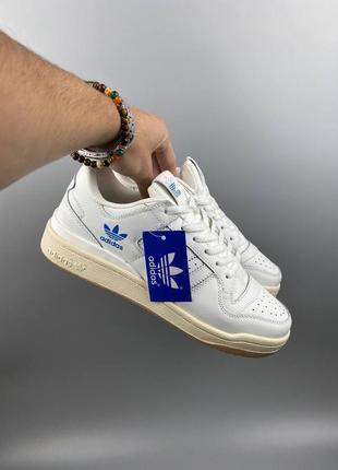 Мужские кроссовки adidas forum low white