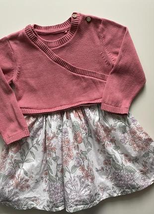 Сукня светр tu на 9-12 місяців