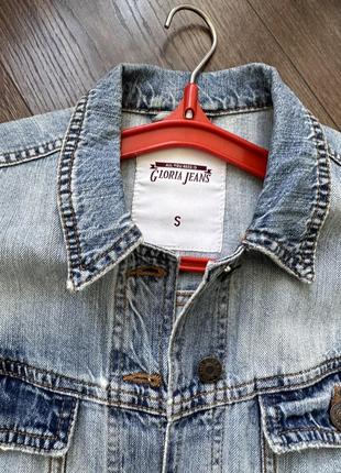 Джинсова куртка сорочка джинсовка3 фото