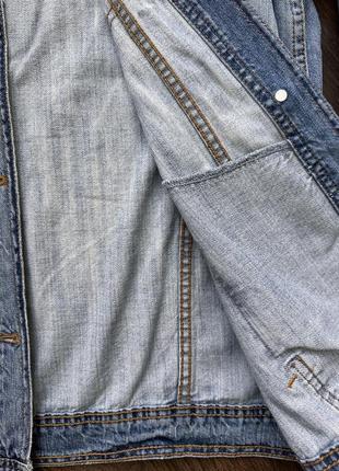 Джинсова куртка сорочка джинсовка5 фото