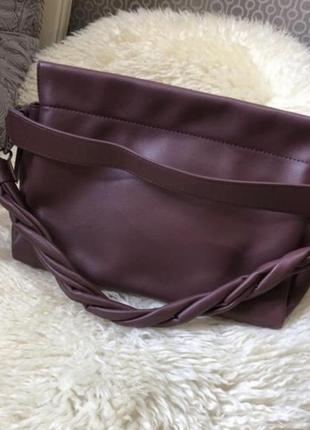 Miraton нова шкіряна шикарна сумочка середнього розміру