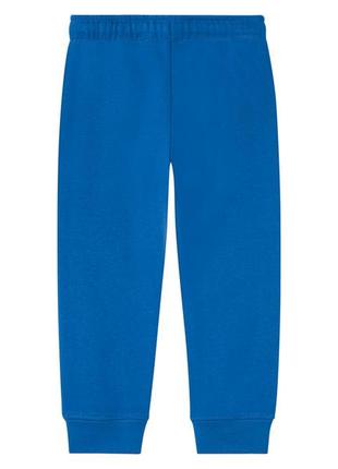 Спортивные штаны джоггеры хлопковые с начесом для мальчика lupilu 370790 098-104 см (2-4 years) сини2 фото