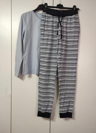 Пижама женская костюм для дома из хлопка esmara xs 32-34 euro6 фото