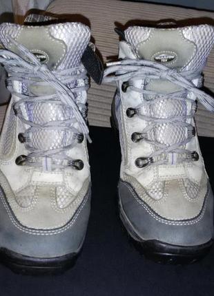Классные треккинговые ботинки waldlaufer tex размер 38-38,5 (25,3 см)2 фото