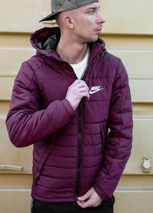 Куртка пуховик синяя3 фото